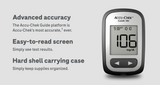 Accu-Chek Guide Me Meter (For Blood Glucose Test With Bluetooth Connectivity) Meter Set + Batteries + Lancing Device + Lancet + Test Strips! - MEDPRO™ Medical Supplies