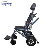 MEDPRO™ Electric Lightweight Travel Recliner Pushchair 15.7" w Headrest