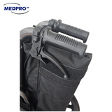 MEDPRO™ Comfy Heavy Duty 22" Bariatric Wheelchair with Flip Up Armrest