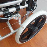 MEDPRO™ Lightweight Detachable Push Chair with Elevating Legrest & Flip-Up Armrest