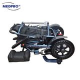 MEDPRO™ Electric Lightweight Travel Recliner Pushchair 15.7" w Headrest