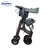 MEDPRO™ Deluxe 2-Way Foldable Rollator & Pushchair