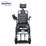 MEDPRO™ Electric Lightweight Travel Recliner Pushchair 15.7" w Headrest