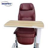 MEDPRO™ Overbed Table with H-Base in Light Brown