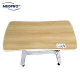 MEDPRO™ Overbed Table with H-Base in Light Brown