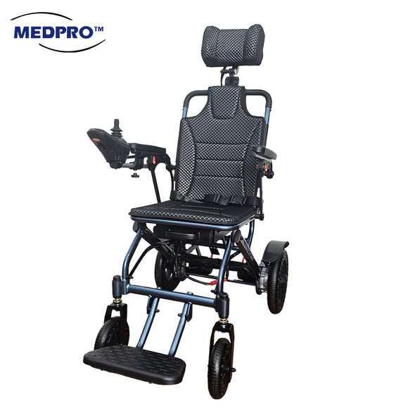 MEDPRO™ Electric Lightweight Travel Recliner Pushchair 15.7