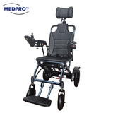 MEDPRO™ Electric Lightweight Travel Recliner Pushchair 15.7" w Headrest