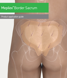 Mepilex Border Sacrum 16 x 20cm | 22 x 25cm | 23 x 23cm