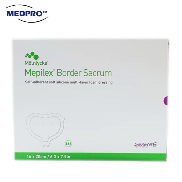 Mepilex Border Sacrum 16 x 20cm | 22 x 25cm | 23 x 23cm