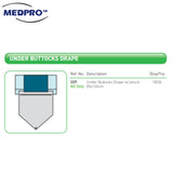 Molnlycke Under Buttocks Drape 85 x 120cm 20s REF: 229