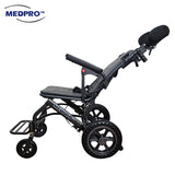 MEDPRO™ Lightweight Travel Reclining Pushchair 15.7" w Headrest