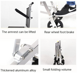 MEDPRO™ Compact Super Lightweight Travel Push Chair 15.7"