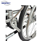 MEDPRO™ SturdyPlus Wheelchair 16"/18" with Elevating Leg Rest