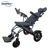 MEDPRO™ Electric Lightweight Travel Recliner Pushchair 15.7" w Headrest
