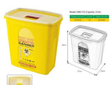 Sharps Disposable Box Container With Lid 1L | 3L | 5L | 23 Litres - MEDPRO™ Medical Supplies
