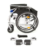 Aplus Lightweight Detachable Wheel Chair - MEDPRO™ Medical Supplies