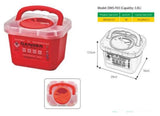 Sharps Disposable Box Container With Lid 1L | 3L | 5L | 23 Litres - MEDPRO™ Medical Supplies
