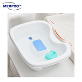 NEW! Portable Hair Wash Basin with Head Support & Drain Hose For Bedbound Patients - MEDPRO™ Medical Supplies