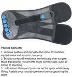 MEDPRO™ Adjustable Back Support Straps Waist Trimmer with Pulley System for Relief of Back Pain