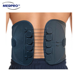 MEDPRO™ Adjustable Back Support Straps Waist Trimmer with Pulley System for Relief of Back Pain