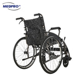 MEDPRO™ New Style Portable Wheel Chair with Foldable Backrest - MEDPRO™ Medical Supplies