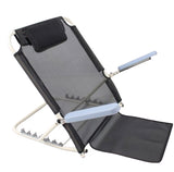Foldable Adjustable Backrest with Removable Armrest (3 Colors!) - MEDPRO™ Medical Supplies