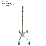 [NEW!] MEDPRO™ Silver Anti-Rust Broad Quad Cane / Quad Stick 900g