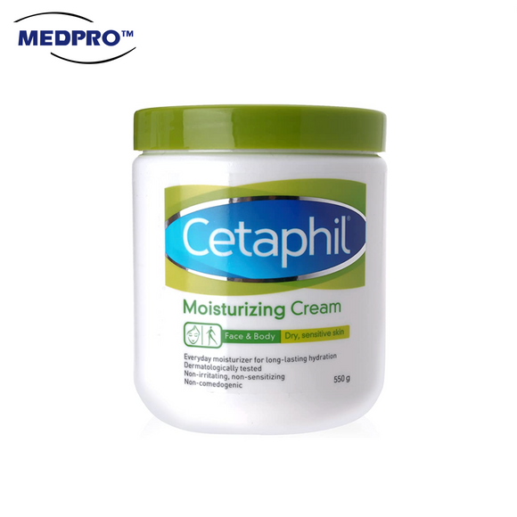 [EXP: 03/2025] Cetaphil Moisturising Cream 550g - For Dry and Sensitive Skin