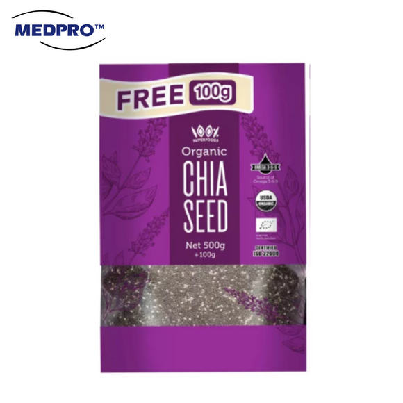 100% Superfood Chia Seeds 600g