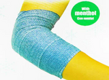 Cold Compress Stretch Bandage Wrap (with Mentol) | Cooling Relief for Swelling, Muscle Inflammation, or Strains