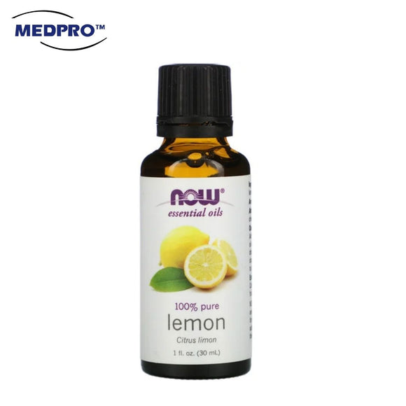 NOW Foods Essential Oils, 100% Pure Lemon Oil 30ml