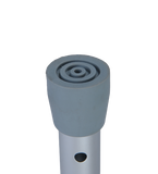 MEDPRO™ Aluminium Stationary Toilet Commode Chair with Elevated Hand Rails, Adjustable Height & Anti-slip Foot Base - MEDPRO™ Medical Supplies