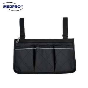 MEDPRO™ Small Black Wheelchair Side Bag