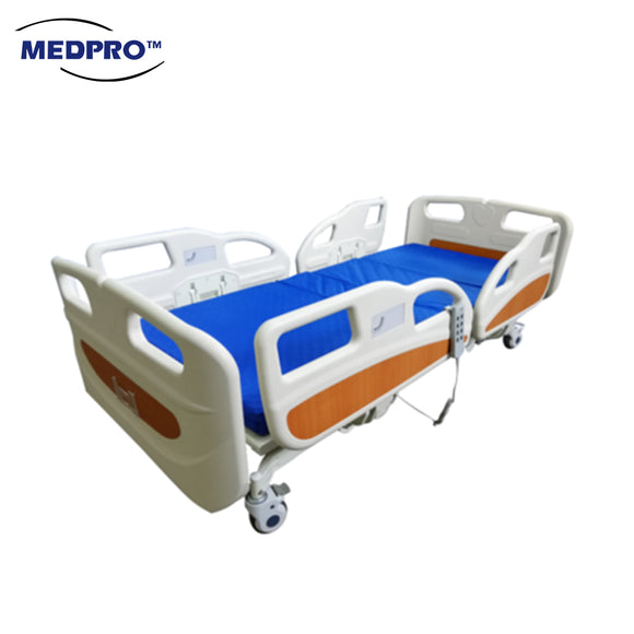 Electric 3 Functions Bed with Quad Rails & Backup Battery Pack - MEDPRO™ Medical Supplies