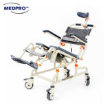 ShowerBuddy Roll-In Buddy Tilt in Space Mobile Commode
