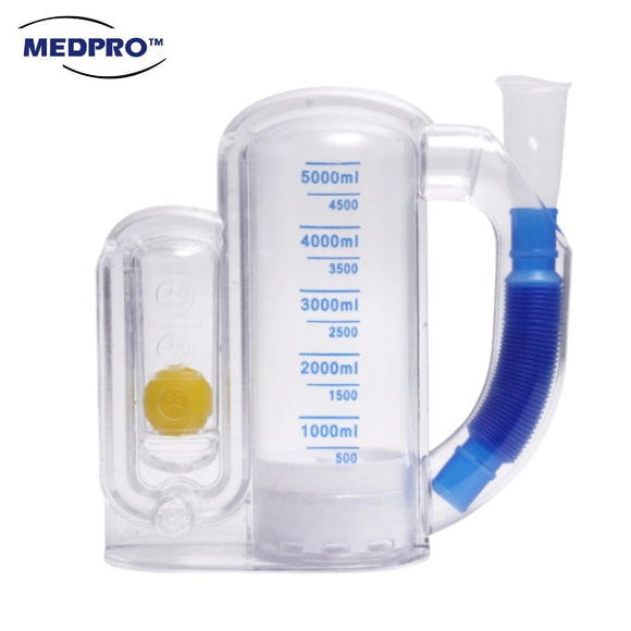 Deep Breathing Exerciser Incentive Spirometer 5000mls - MEDPRO™ Medical Supplies