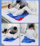 MEDPRO™ Tubular Slide Sheet Easy Transfer Patient Bed Slide Sheet Waterproof in Teal Blue - MEDPRO™ Medical Supplies