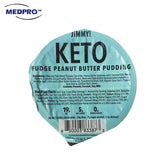 JiMMY!, Keto Friendly Fudge Peanut Butter Pudding, 4 Cups, 3 oz (85 g) Each