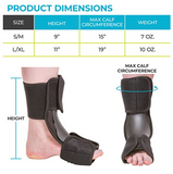 MEDPRO™ Open Night Splint Rigid Support for Foot Drop, Plantar Fasciitis & Achilles Tendonitis