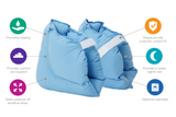 MEDPRO™ Pressure Relief & Machine Washable Patient Bed Heel Protector (1 Pair, 2 pcs) - MEDPRO™ Medical Supplies