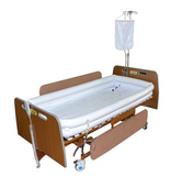 Inflatable Bed Shower Bath Basin Full Set with Air Pump, Water Bag and Washing Nozzle for Patients - MEDPRO™ Medical Supplies