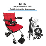 Nissin UL30 Ultra Lightweight Folding Electric Powerchair - MEDPRO™ Medical Supplies