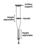 MEDPRO™ Axillary Crutches (Pair) - MEDPRO™ Medical Supplies