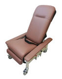 Mobile Geriatric Chair with Drop Down Armrest - MEDPRO™ Medical Supplies