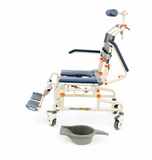 ShowerBuddy Roll-In Buddy Tilt in Space Mobile Commode
