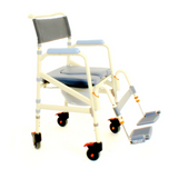 ShowerBuddy Foldable Mobile Shower Commode Chair SB7e