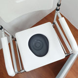 MEDPRO™ NEW Foldable Aluminium Stationary Toilet Commode