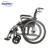 MEDPRO™ New Style Portable Wheel Chair with Foldable Backrest - MEDPRO™ Medical Supplies