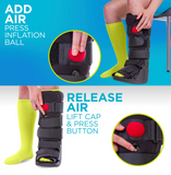 MEDPRO™ Tall Air Compression Walker Boot for More Severe Ankle, Foot, Leg Sprains and Fractures