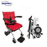 Nissin UL30 Ultra Lightweight Folding Electric Powerchair - MEDPRO™ Medical Supplies
